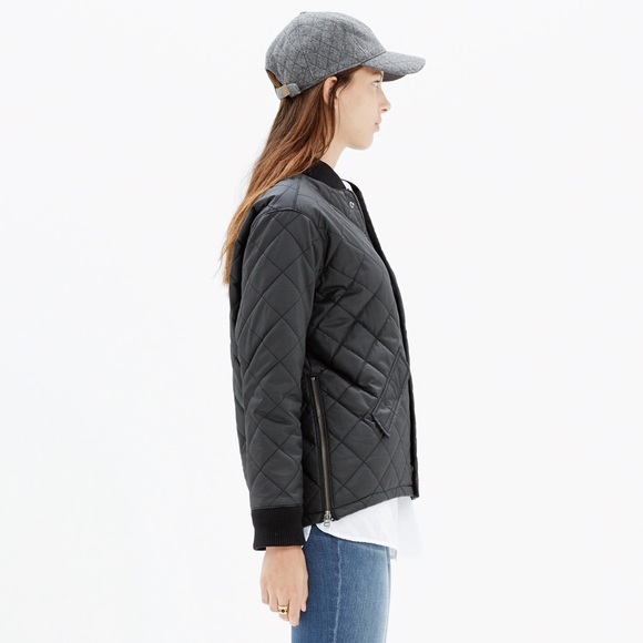 ✨MADEWELL✨Quilted session bomber jacket - Picture 3 of 8